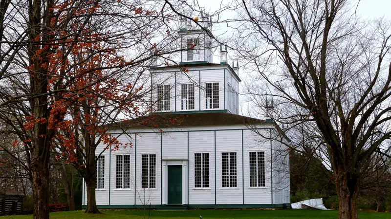 The historic Sharon Temple, East Gwillimbury