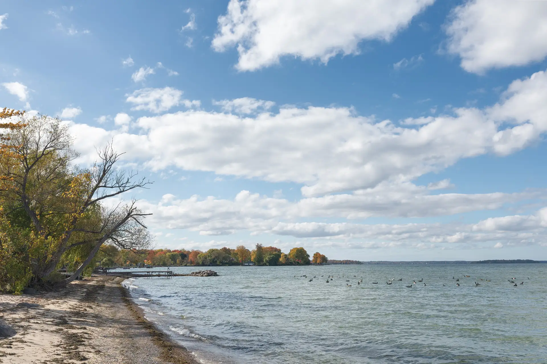 Lake Simcoe at Willow Beach, Georgina
