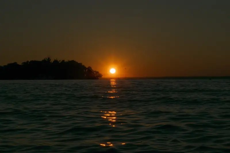 Sunset over Lake Simcoe at Sibbald Point, just east of Jackson's Point
