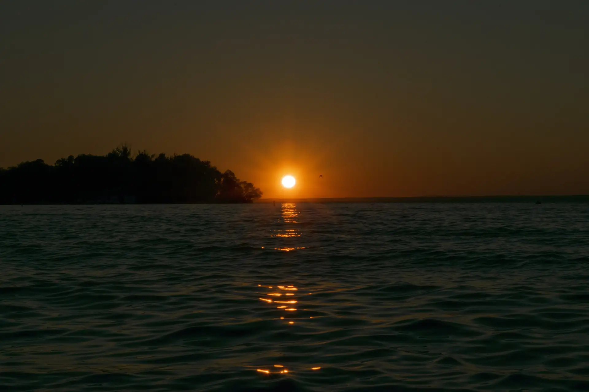 Sunset over Lake Simcoe at Sibbald Point, just east of Jackson's Point