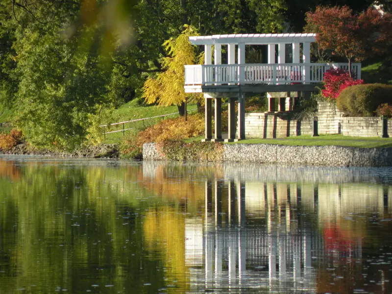 The Scugog River in Lindsay, Kawartha Lakes