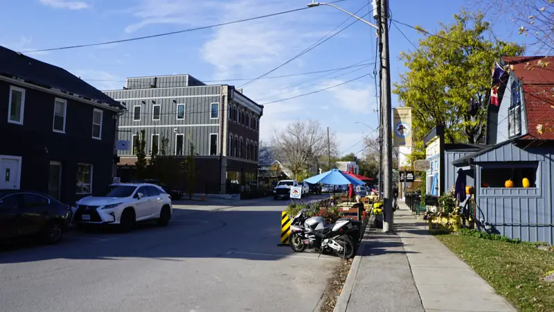 Main Street in Schomberg, King Township