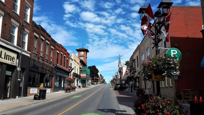 Lower Main Street heritage district, Newmarket