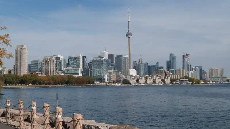Toronto skyline from the Toronto Islands